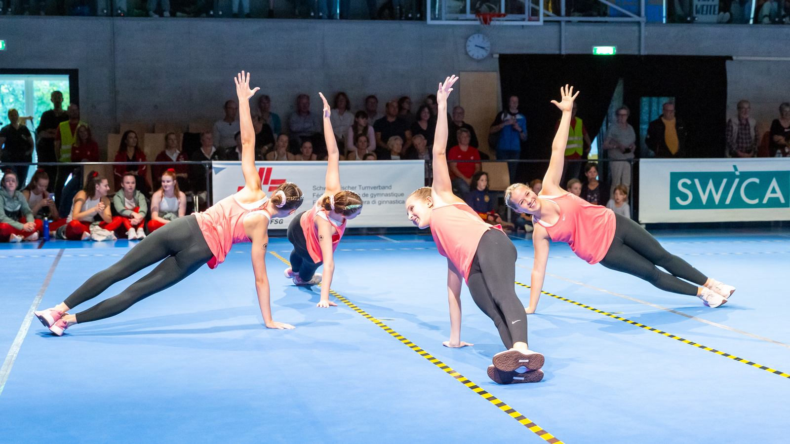 Teilnehmerrekord an der SM Aerobic
