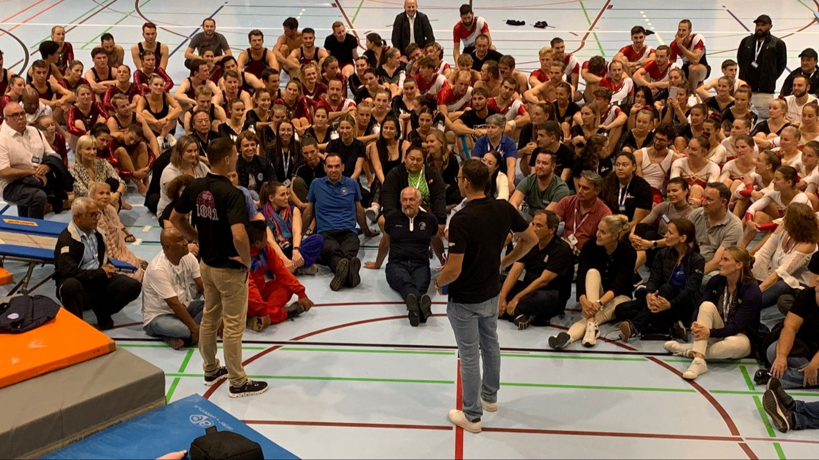 Echanges au niveau de la gymnastique internationale à Lausanne