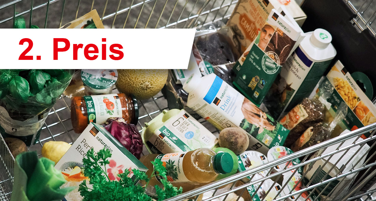 2. Preis: Einkaufsgutschein von Coop im Wert von CHF 2'000.– 2. Preis: Einkaufsgutschein von Coop im Wert von CHF 2'000.–