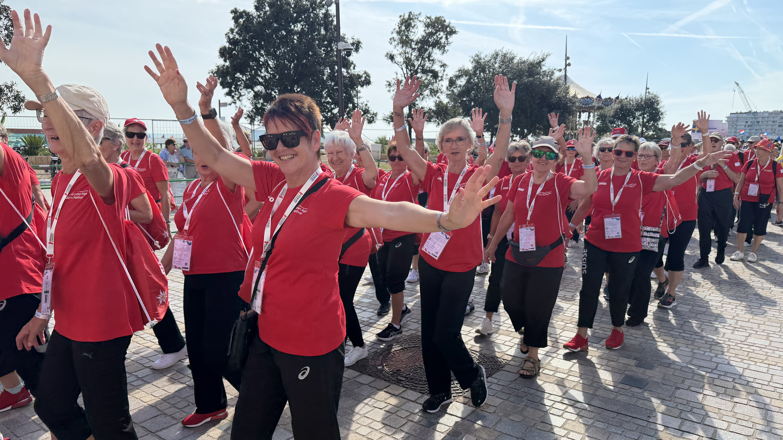 Mittendrin am Golden Age Gym Festival