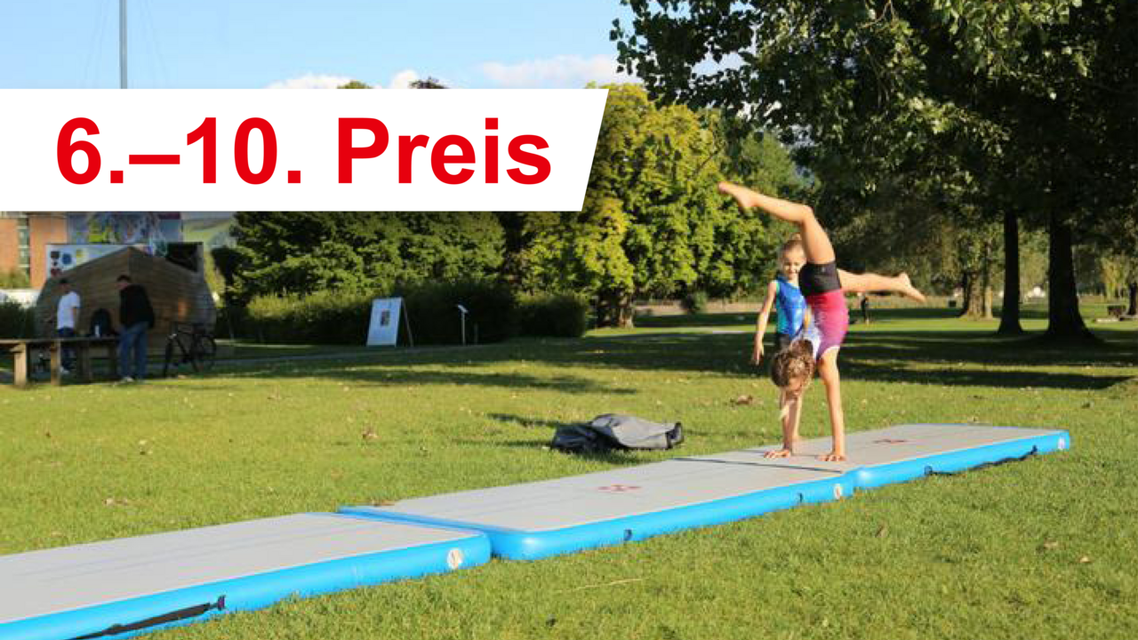 6. – 10. Preis: Airboard Bounce 3 x 1 m 6. – 10. Preis: Airboard Bounce 3 x 1 m
