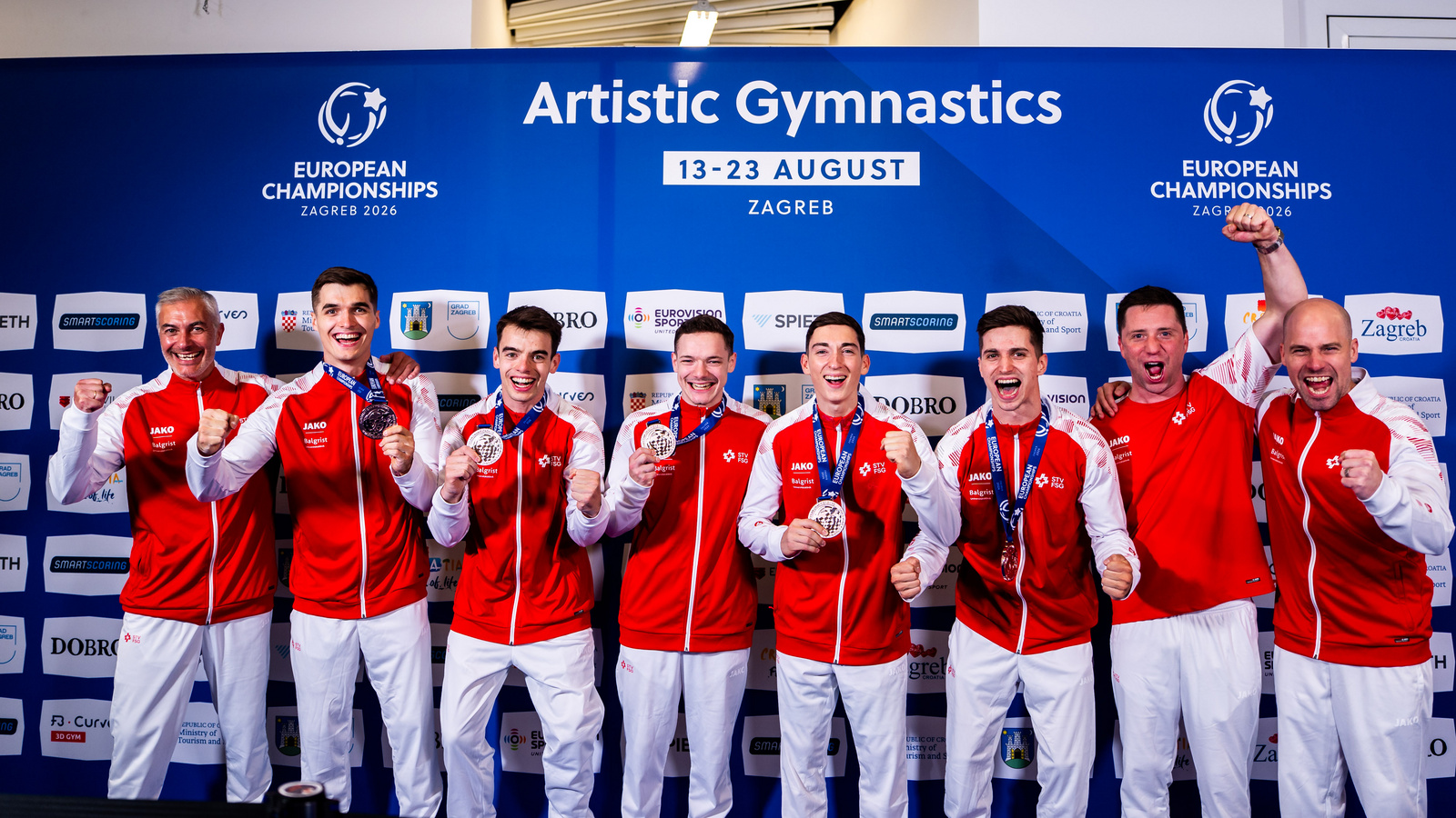 Erneut auf dem EM-Podest: Bronze für die Schweiz