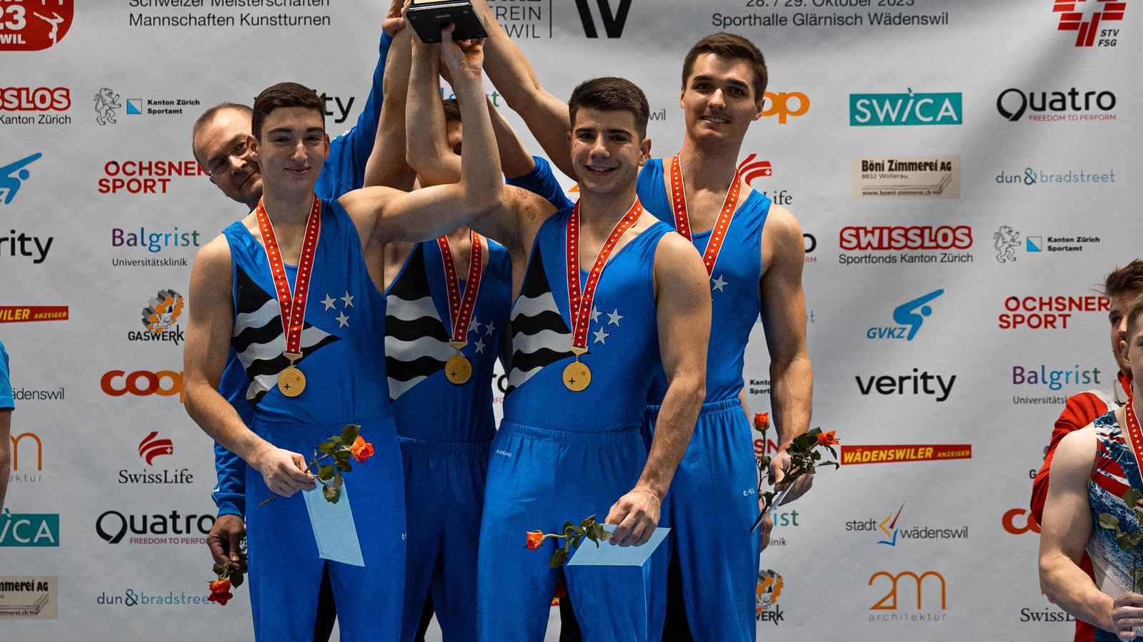 Les gymnastes à l'artistique argoviens dominent les Championnats suisses par équipe