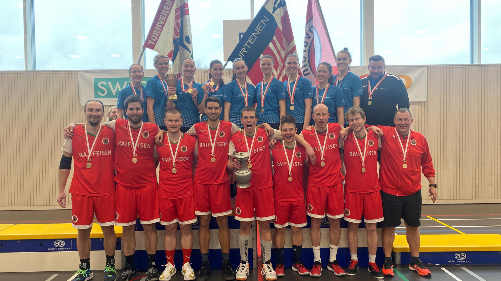 Grindel und Urtenen feiern Cup-Titel im Korbball