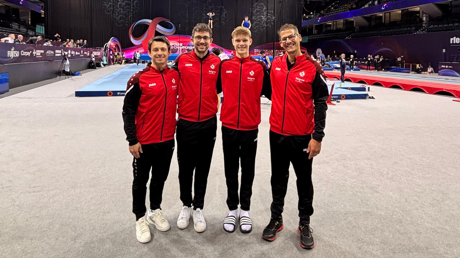 Elia Locher sammelt wertvolle Erfahrungen bei seiner ersten Trampolin-WM