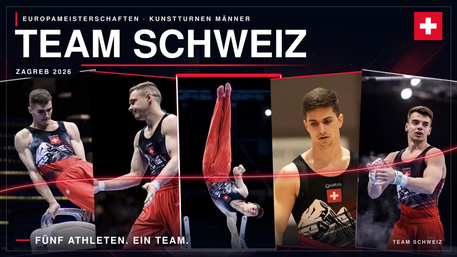 Männer-Team für die EM in Zagreb nominiert