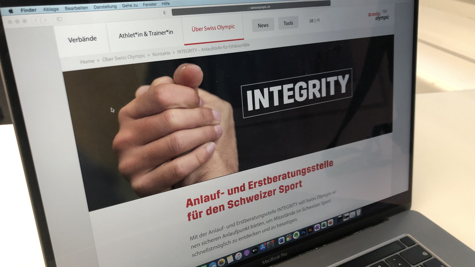 La FSG se félicite de la création de «Swiss Sport Integrity»
