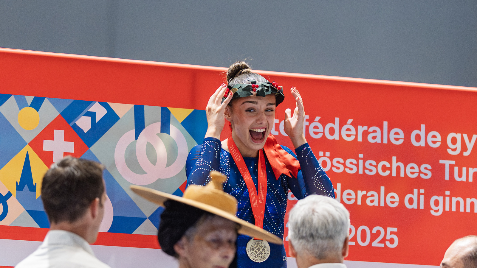 Angela Pennisi et Noe Seifert sacrés champions suisses de gymnastique artistique lors de la FFG