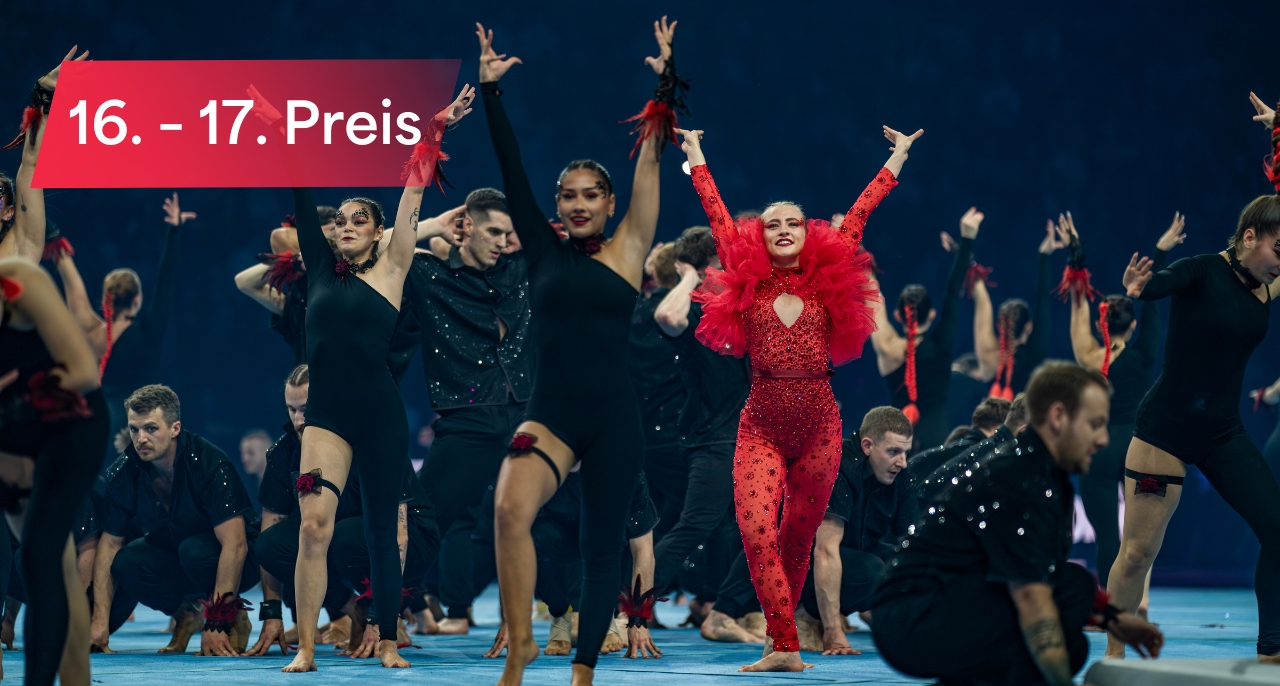 16. – 17. Preis: Je 2 Tickets der Kategorie «Gold» für die Gymotion 2026 16. – 17. Preis: Je 2 Tickets der Kategorie «Gold» für die Gymotion 2026