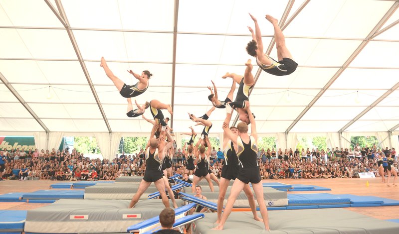 Zweimal Gold: STV Wettingen. Zweimal Gold: STV Wettingen.